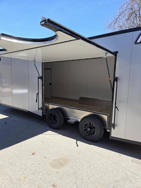 New 2026 Nitro 8.5x24 spread aluminum aluminum enclosed trailer with escape door Car / Racing Trailer