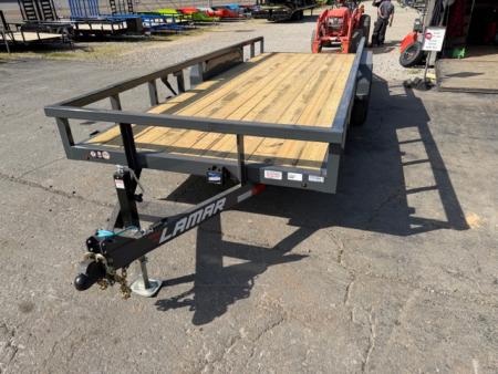 New Lamar Utility 83x20 10k W/ HD Spring Assisted Gate W/ Ramp Legs