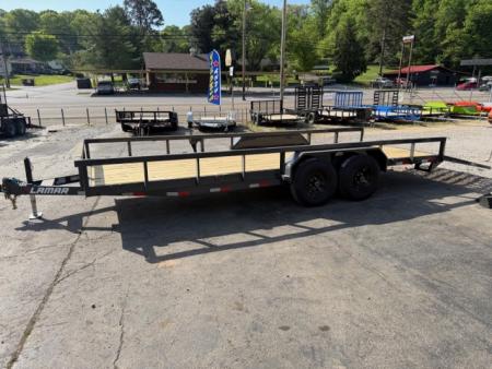 New Lamar Utility 83x20 10k W/ HD Spring Assisted Gate W/ Ramp Legs