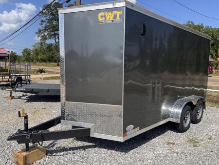 New 2026 Covered Wagon Trailers 7x14 Cargo / Enclosed Trailer