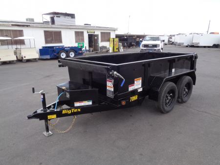 New 2026 BIG TEX Trailers * 70SR-10 * 5x10 Tandem Axle Single Ram 7k Dump Trailer