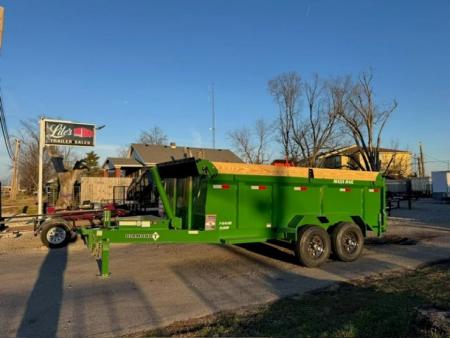 New 2026 Diamond T 83x14 14K Telescopic 36" Sides Dump Trailer