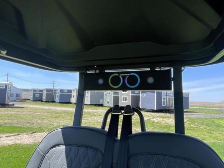 New 2026 Denago EV Rover XL - MATTE WHITE - 4-Person Lifted Golf Cart