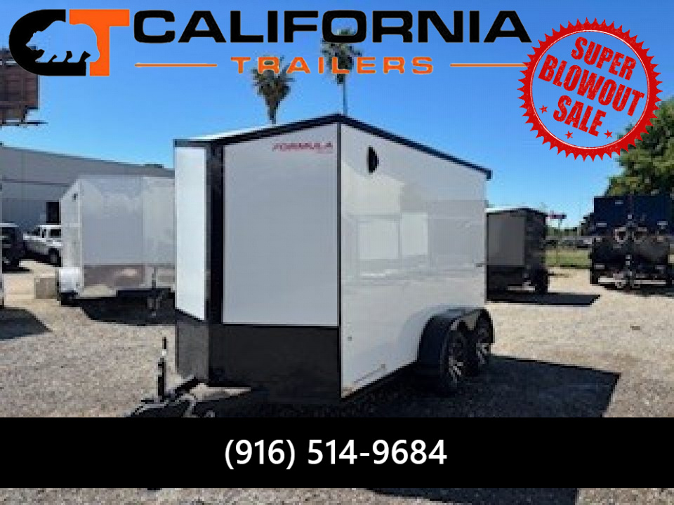 New 6x12 Tandem Axle 7K Enclosed Cargo