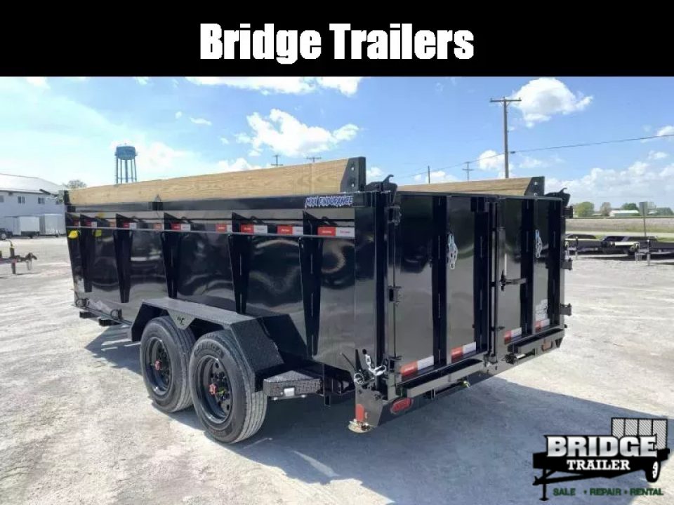 New 2026 Liberty LD16K83X16B8TSHST (83" x 16') 17.5K Telescopic High Side Dump Trailer