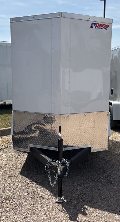 New 2026 Pace American 5x8 Enclosed Trailer