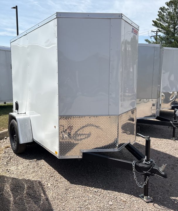 New 2026 Pace American 5x8 Enclosed Trailer