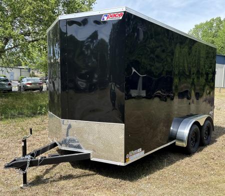 New 2026 Pace American 7x14 Enclosed Trailer
