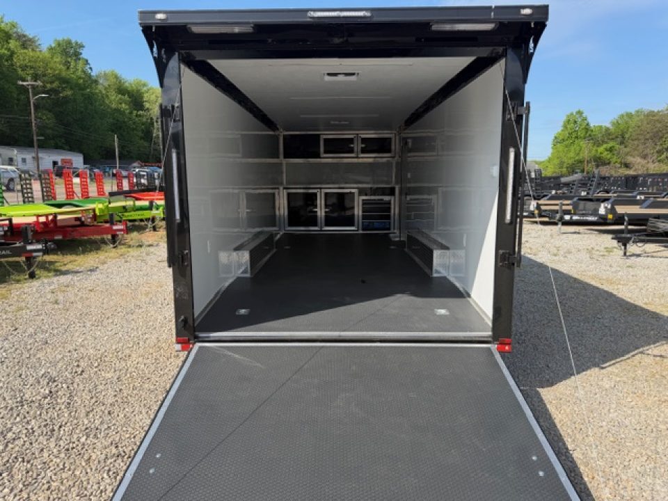 New Outlaw Light Race 8.5x24 12k Charcoal/Black Trim PKG W/ Front Cabinets