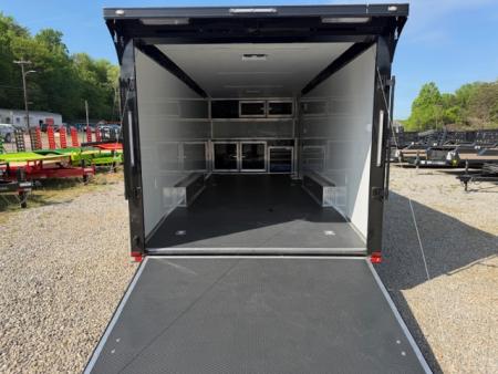 New Outlaw Light Race 8.5x24 12k Charcoal/Black Trim PKG W/ Front Cabinets