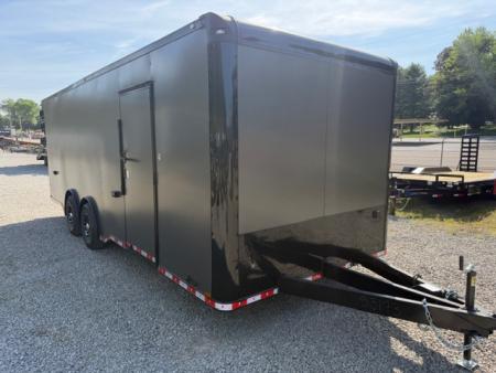 New Outlaw Light Race 8.5x24 12k Charcoal/Black Trim PKG W/ Front Cabinets