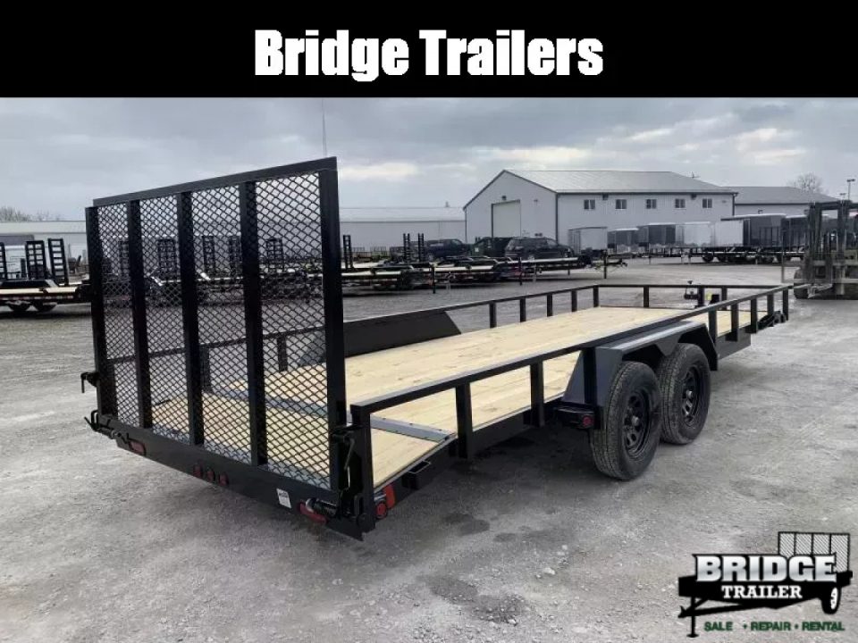 New 2026 Liberty LU7K83X18+2C4TT (83" x 18' + 2') 7K Utility Trailer