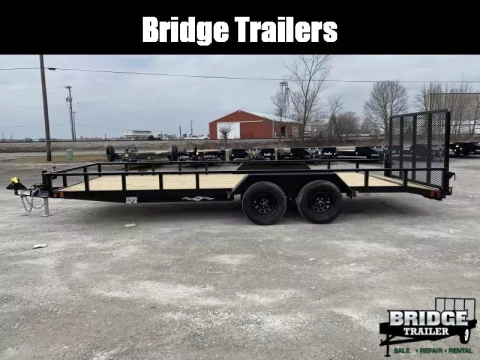 New 2026 Liberty LU7K83X18+2C4TT (83" x 18' + 2') 7K Utility Trailer