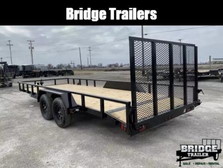 New 2026 Liberty LU7K83X18+2C4TT (83" x 18' + 2') 7K Utility Trailer