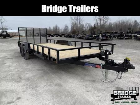 New 2026 Liberty LU7K83X18+2C4TT (83" x 18' + 2') 7K Utility Trailer