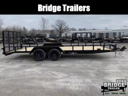 New 2026 Liberty LU7K83X18+2C4TT (83" x 18' + 2') 7K Utility Trailer