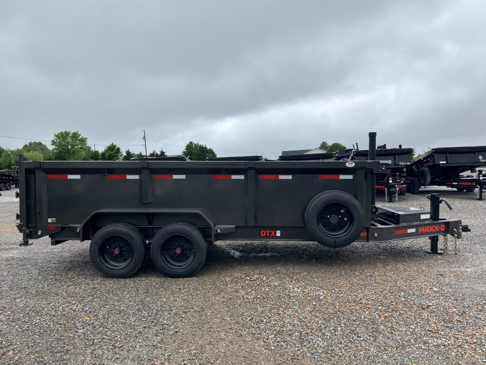 New 2026 MAXXD Dump Trailer | 83" x 16' | 17.5K GVWR