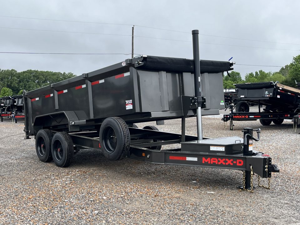 New 2026 MAXXD Dump Trailer | 83" x 16' | 17.5K GVWR
