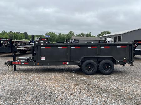 New 2026 MAXXD Dump Trailer | 83" x 16' | 17.5K GVWR