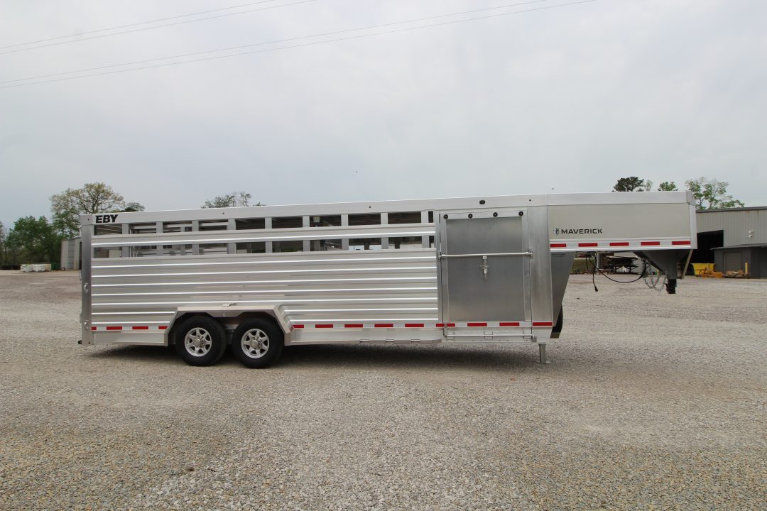 New 2027 EBY Trailers Maverick Stock / Stock Combo Trailer