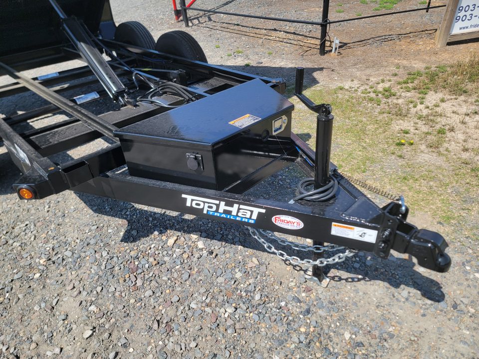 New 2026 Top Hat Trailers DP07 10' x 60" Tandem Axle Mini Dump Trailer