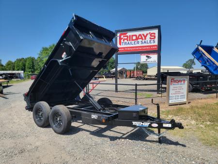 New 2026 Top Hat Trailers DP07 10' x 60  Tandem Axle Mini Dump Trailer
