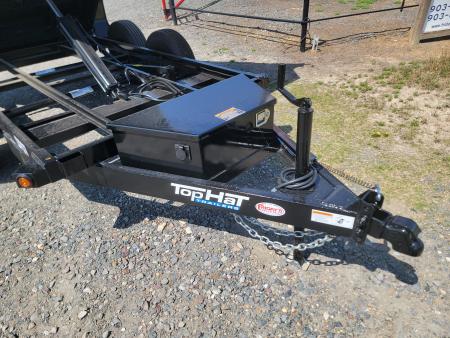 New 2026 Top Hat Trailers DP07 10' x 60" Tandem Axle Mini Dump Trailer