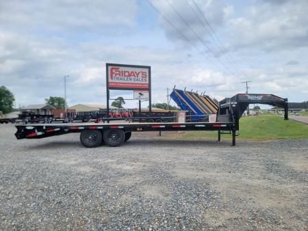 New 2026 Top Hat Trailers GN159 Low Profile Gooseneck Flatbed 25' x 102"