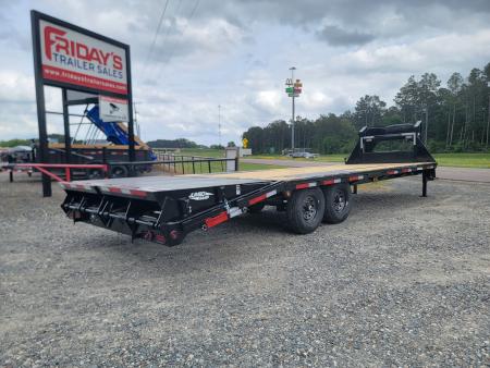 New 2026 Top Hat Trailers GN159 Low Profile Gooseneck Flatbed 25' x 102"
