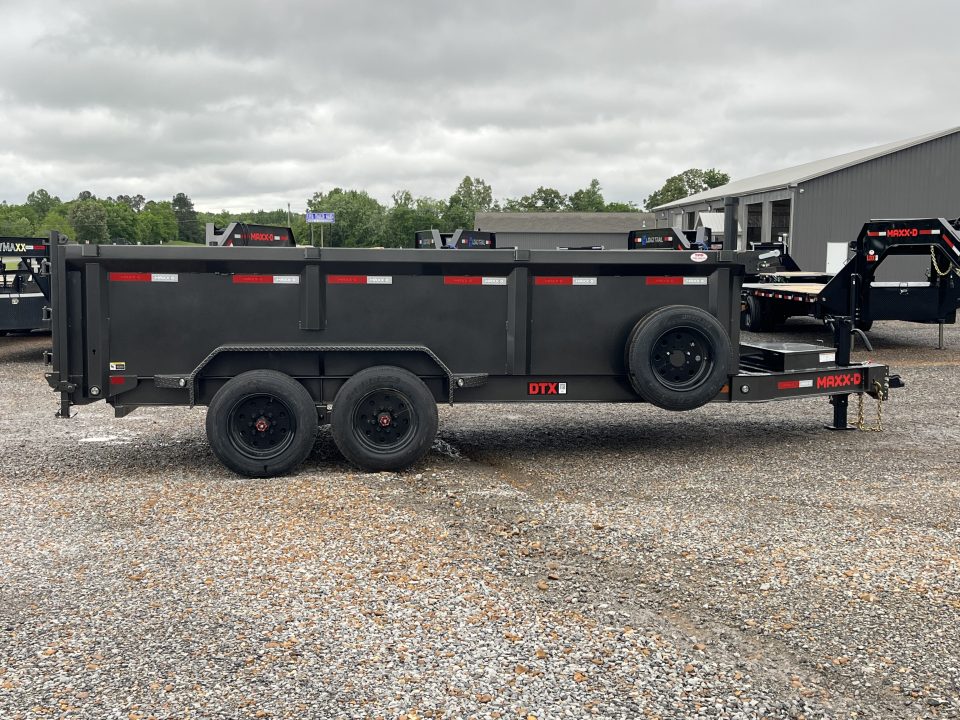 New 2026 MAXXD Dump Trailer | 83" x 16' | 17.5K GVWR