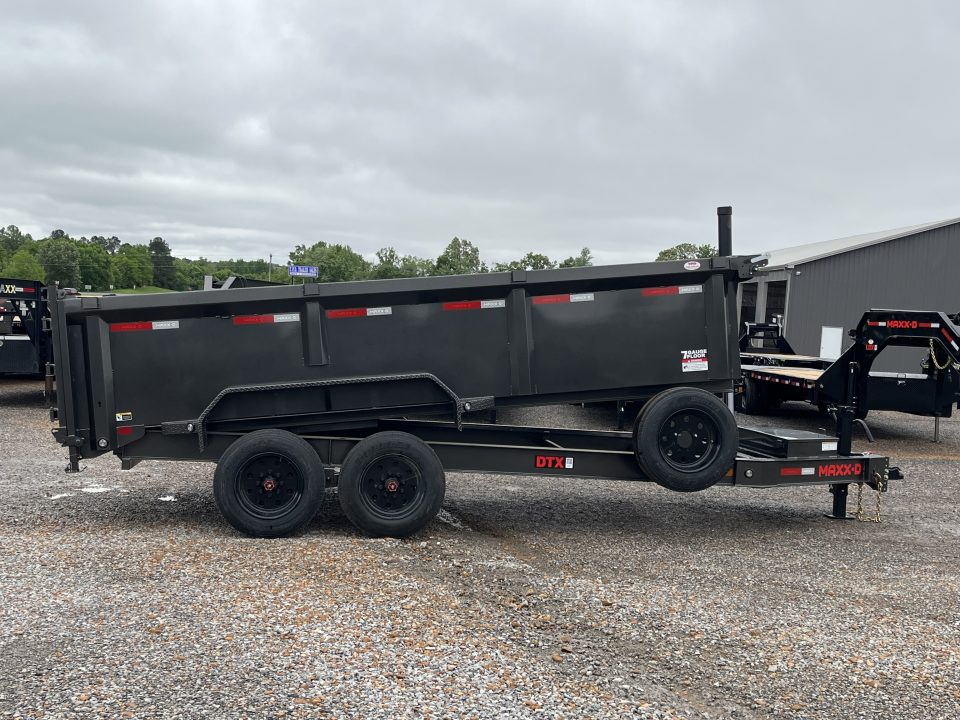 New 2026 MAXXD Dump Trailer | 83" x 16' | 17.5K GVWR