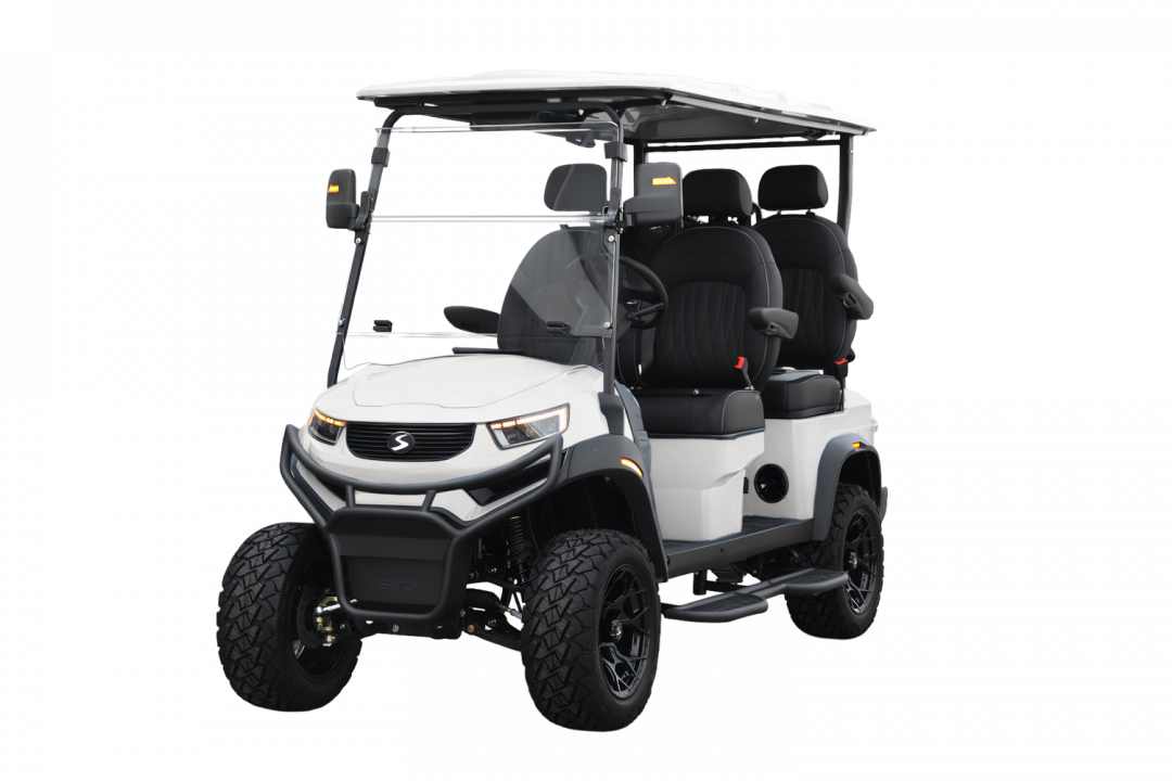 New 2026 SIVO Edge 4f - WHITE LSV Golf Cart