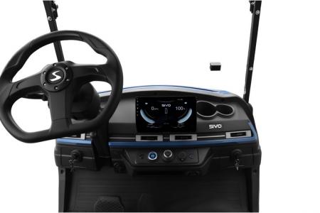 New 2026 SIVO Edge 4f - WHITE LSV Golf Cart