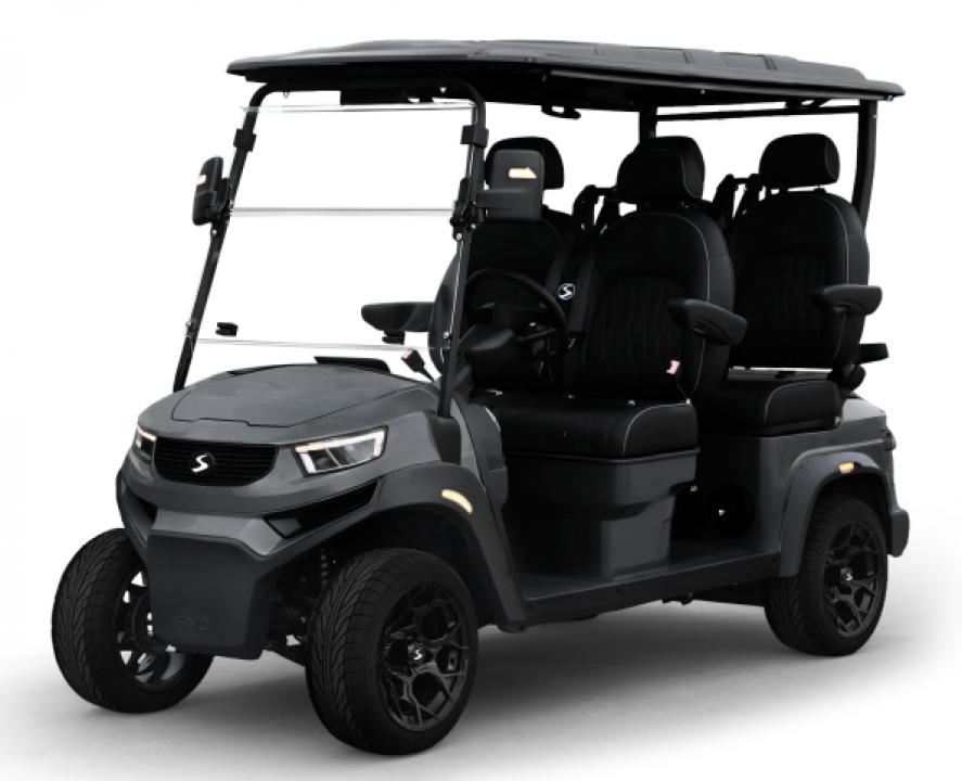 New 2026 SIVO Edge 4f - CHARCOAL LSV Golf Cart
