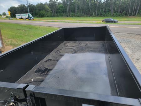 New 2026 Top Hat Trailers DP07 10' x 60" Tandem Axle Mini Dump Trailer