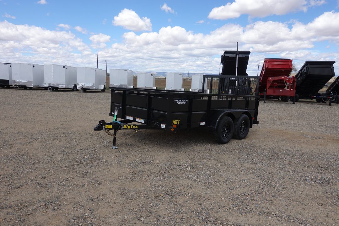 New 2026 Big Tex Trailers 70TV-12 83"x12' Utility Trailer