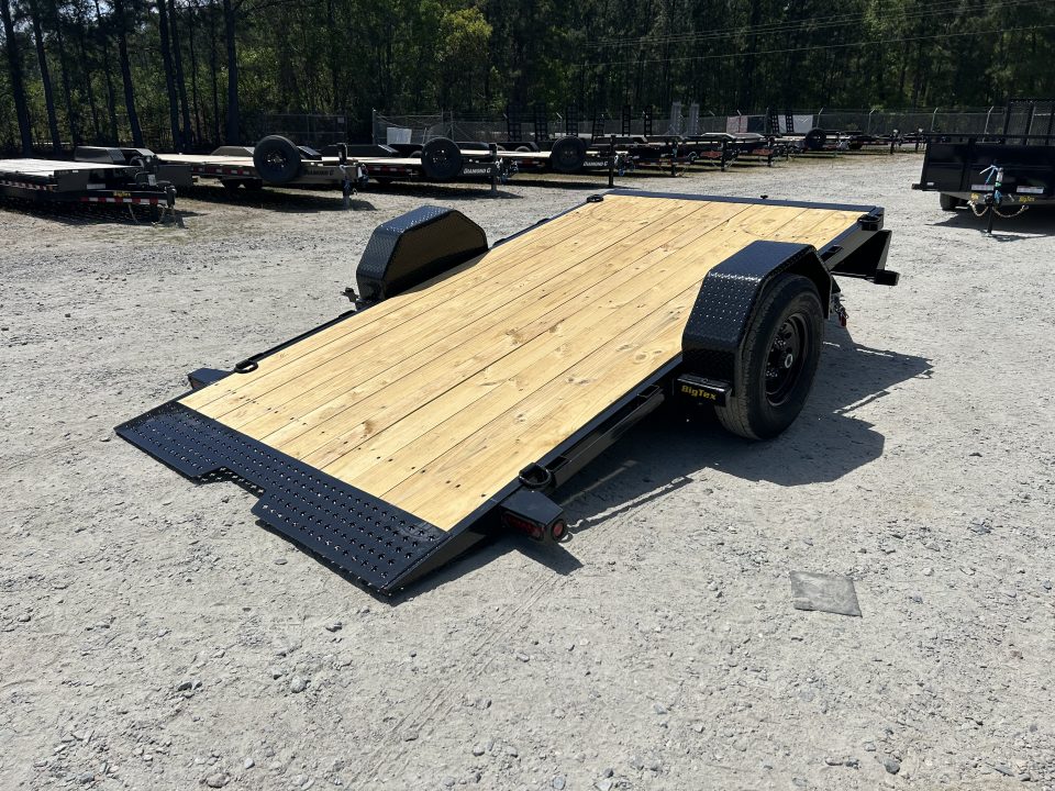 New 2026 Big Tex Trailers 70ST Tilt Trailer 83x13 with a Single 7K Axle, #4890 Payload