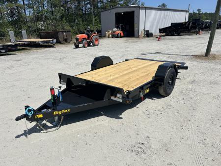 New 2026 Big Tex Trailers 70ST Tilt Trailer 83x13 with a Single 7K Axle, #4890 Payload