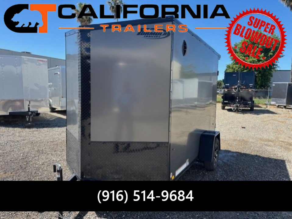 New 6x10 Single Axle 3K Enclosed Cargo