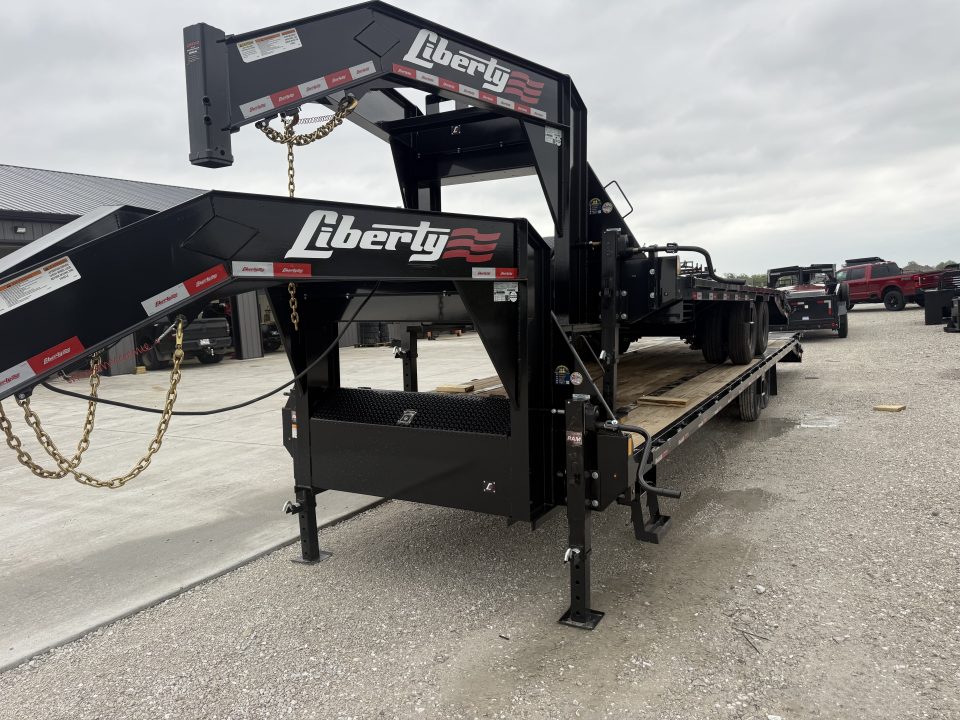 New 2026 Liberty Industries LF16K102X30+5 Flatbed Trailer