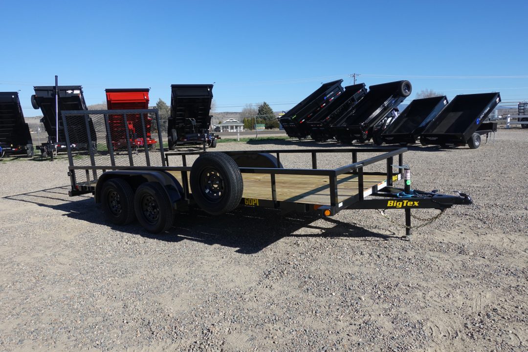 New 2026 Big Tex Trailers 60PI-16 77"x16' Utility Trailer