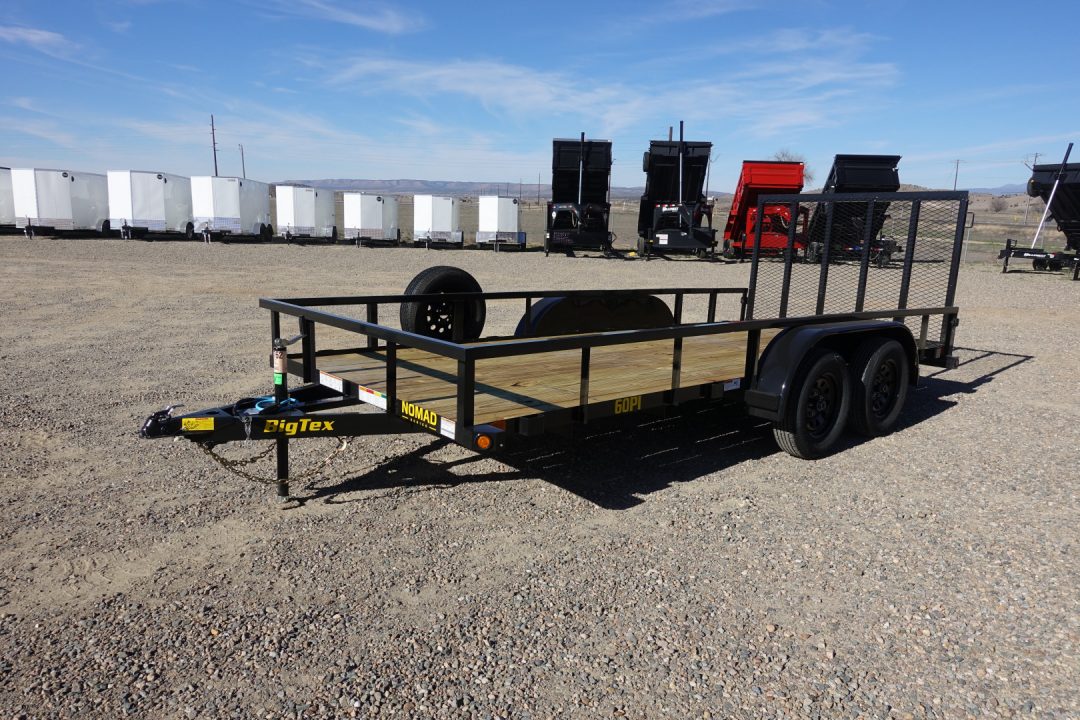 New 2026 Big Tex Trailers 60PI-16 77"x16' Utility Trailer