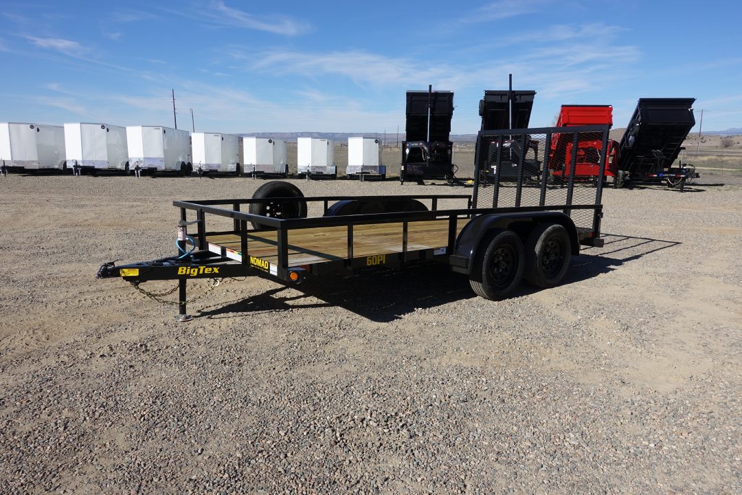 New 2026 Big Tex Trailers 60PI-14 77"x14' Utility Trailer