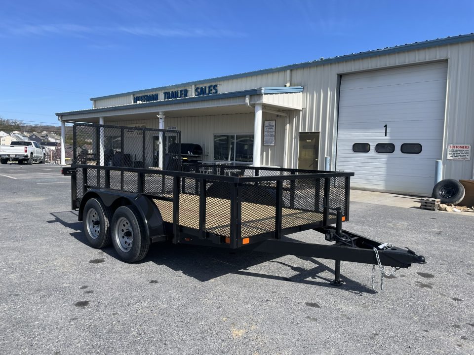 New 2026 Better Built 7X12 Landscape Trailer with 24" Mesh Sides