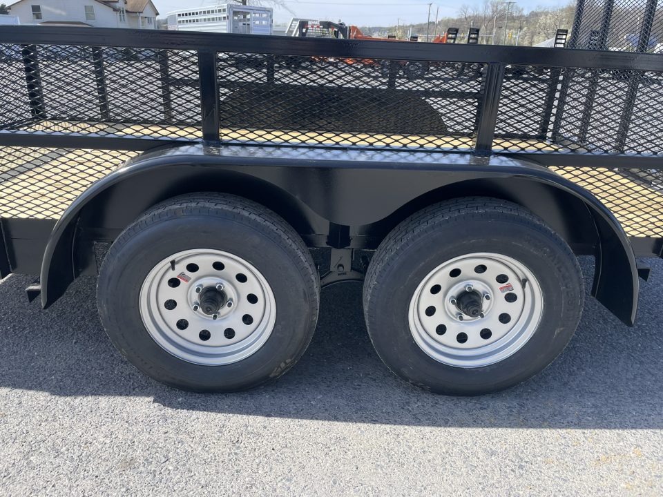 New 2026 Better Built 7X12 Landscape Trailer with 24" Mesh Sides
