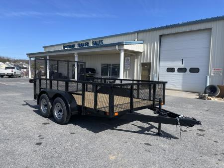 New 2026 Better Built 7X12 Landscape Trailer with 24  Mesh Sides