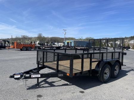 New 2026 Better Built 7X12 Landscape Trailer with 24" Mesh Sides