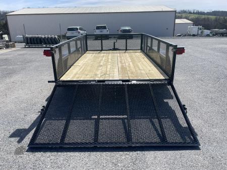 New 2026 Better Built 7X12 Landscape Trailer with 24" Mesh Sides