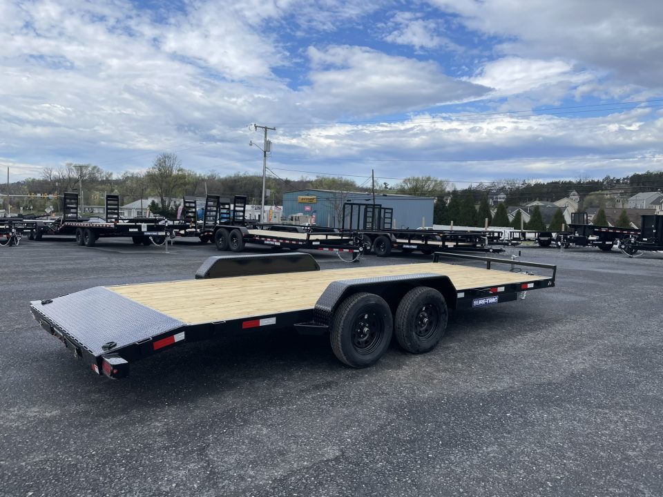 New 2026 Sure-Trac 82"X18+2 7K Car Trailer
