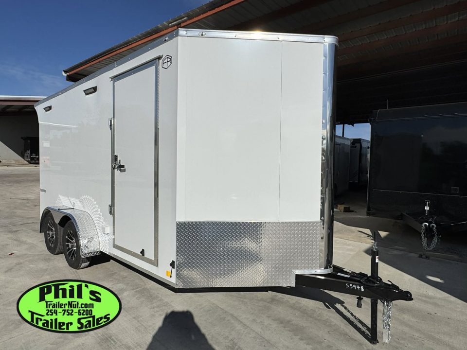 New 2026 Continental Cargo NEW 7X14 V-NOSE MOTORCYCLE TRAILER ENCLOSED TRAILER CARGO TRAILERS Cargo / Enclosed Trailer